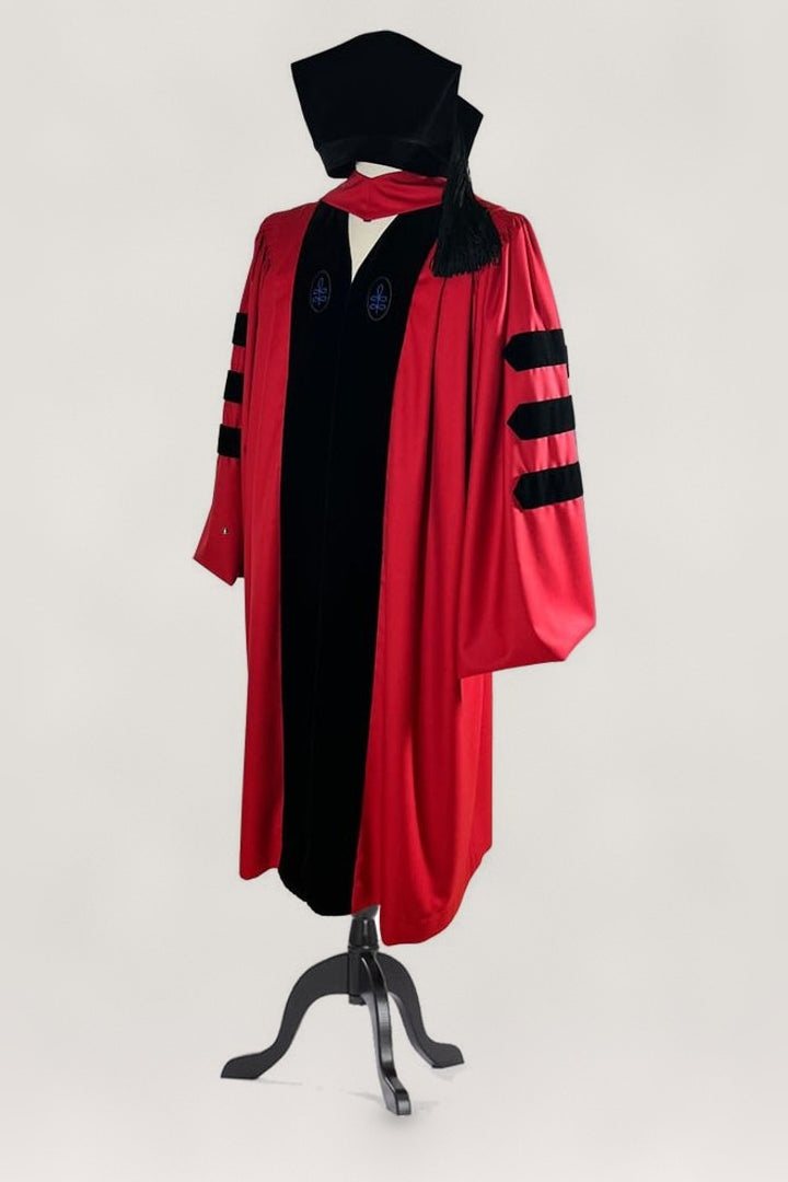 Harvard PhD-Robe — Vorderansicht