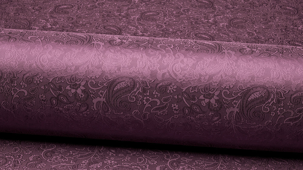 Innenfutter Paisley Bordeaux