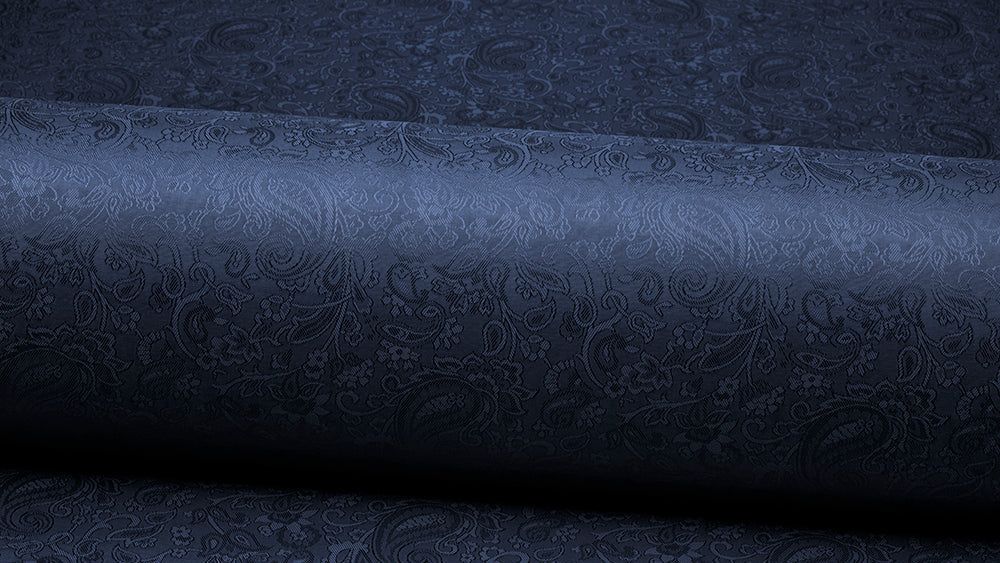 Innenfutter Paisley Navy