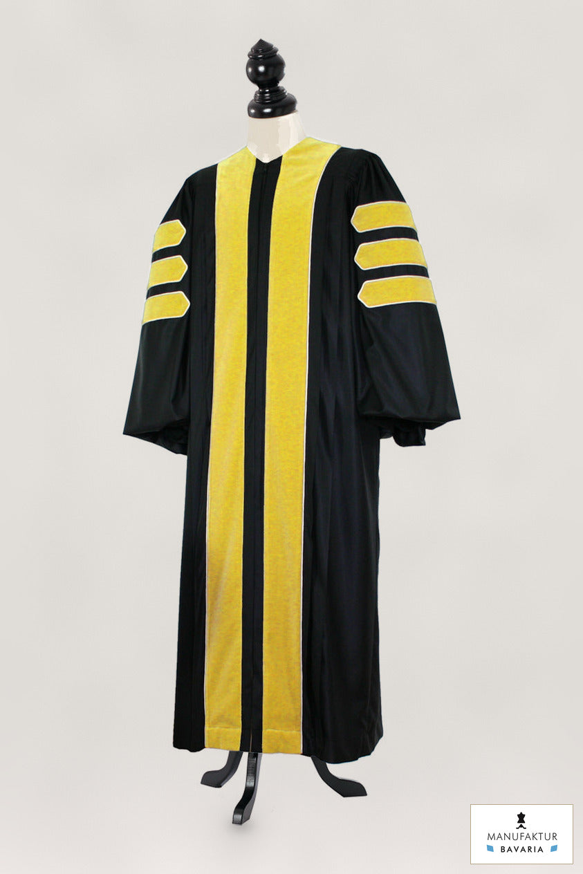 Doktor Bibliothekswissenschaft – Royal Regalia – Originalfoto mit Stofflogo