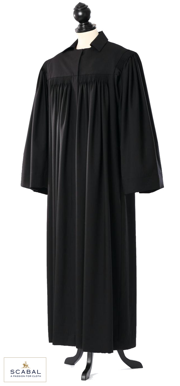 Talar, allgemeine, preußische bzw. badische Form – Capri Cool Wool – Originalaufnahme mit Tuchhauszeichen