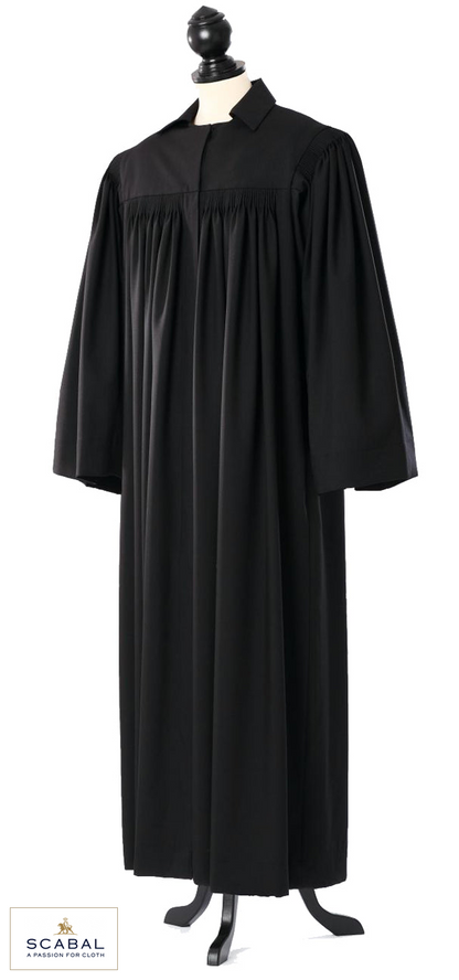 Talar, allgemeine, preußische bzw. badische Form – Capri Cool Wool – Originalaufnahme mit Tuchhauszeichen