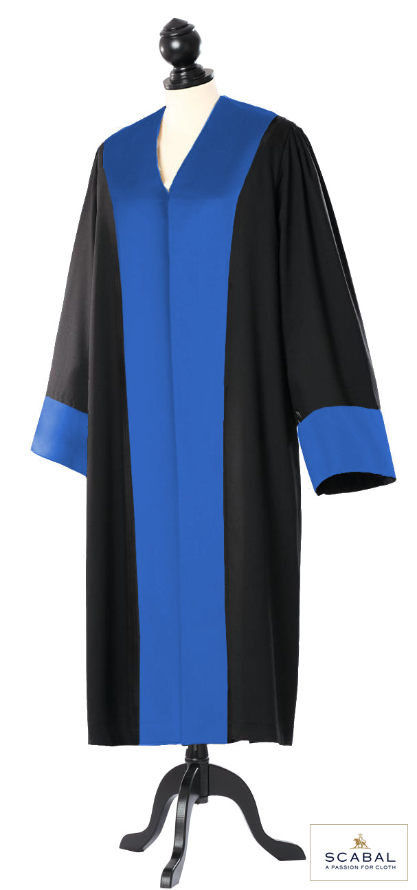 Patentanwaltsrobe – Vorderansicht mit Hauszeichen Scabal