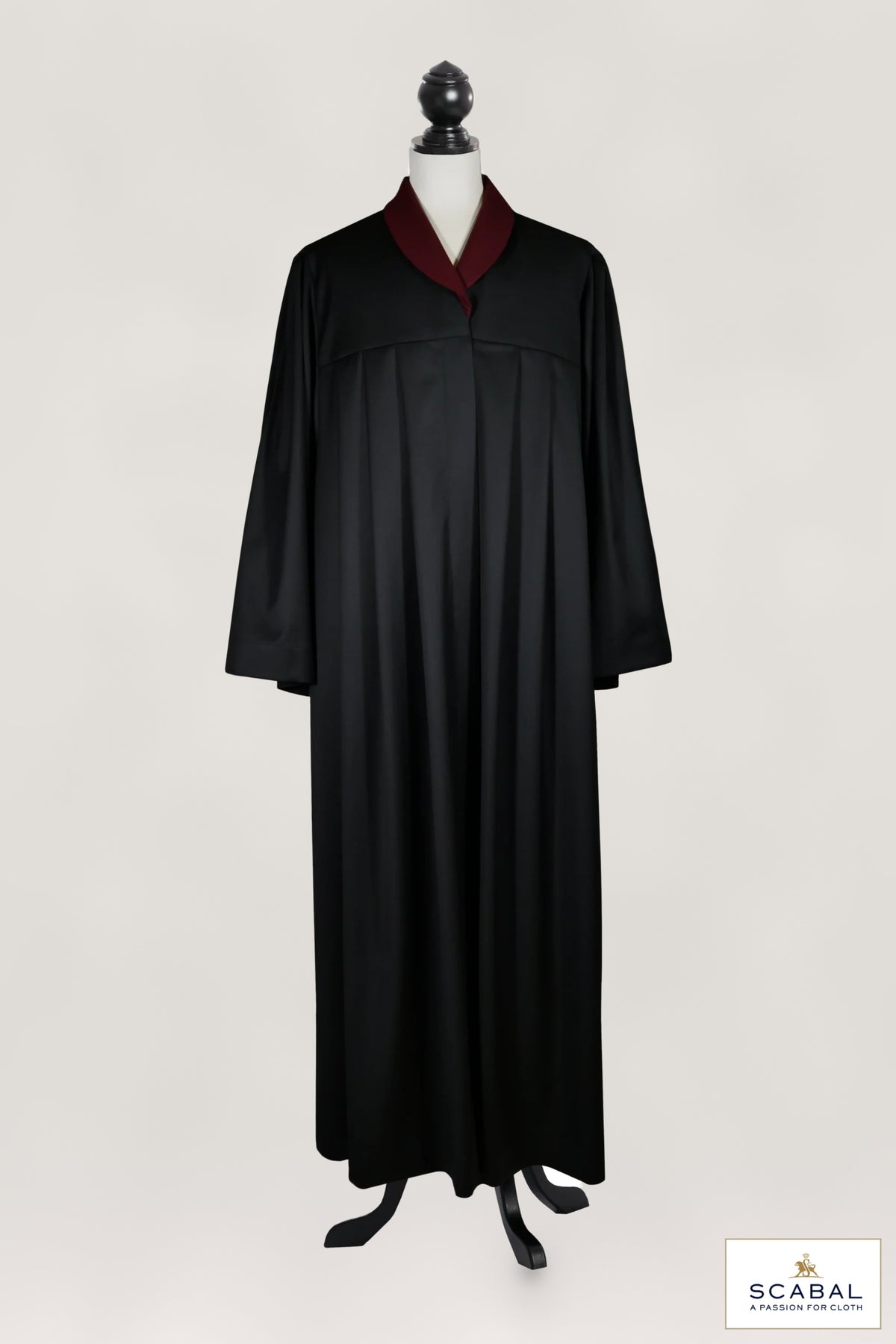 Talar, Lektor / Prädikant / Vikar Form – Vorderansicht mit Hauszeichen Scabal