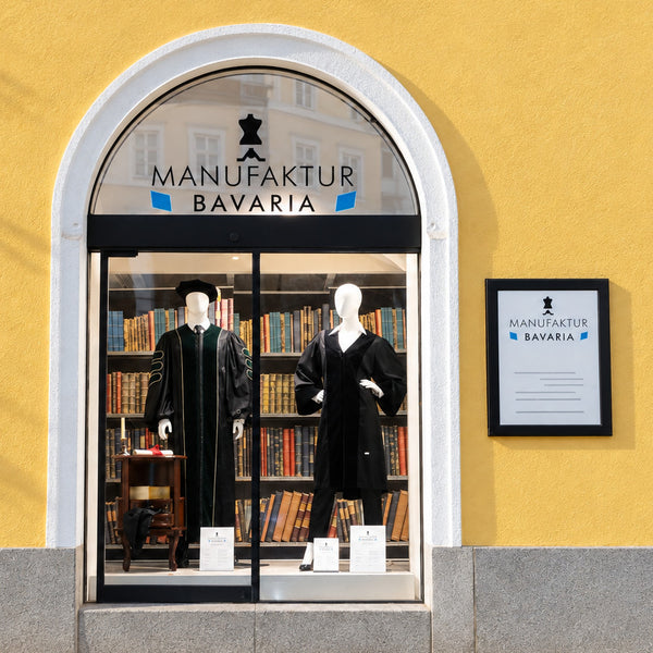 Schaufenster der Manufaktur Bavaria.